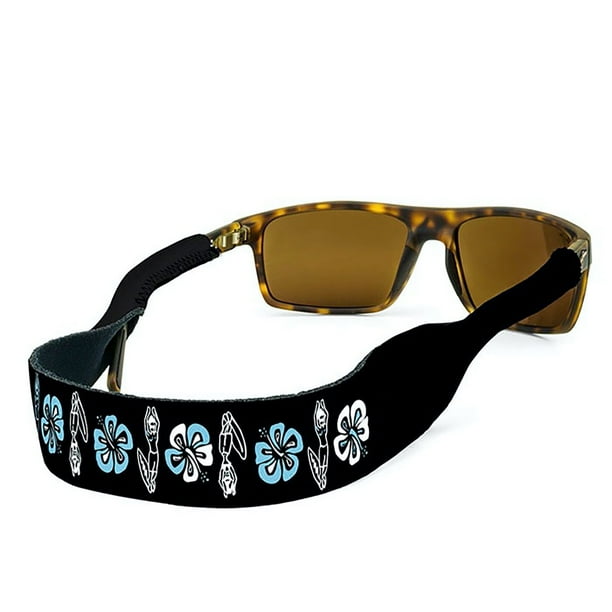 Croakies Printed Suiter Tie-Dye Sunrise XL Polyester Adjustable Eyewear Retainer Croakies Printed Suiter Tie-Dye Sunrise XL Polyester Adjustable Eyewear Retainer